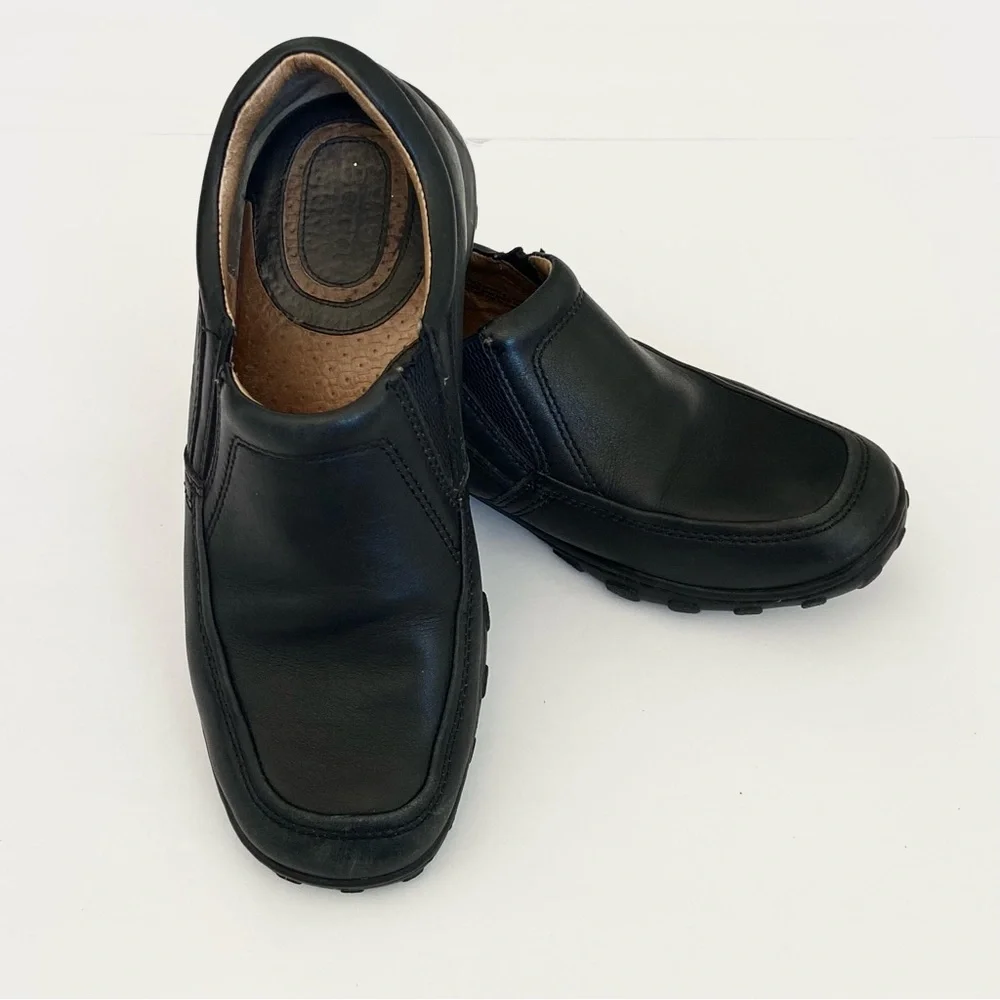 Born Men's Black Leather Loafers Nigel Style 9‎